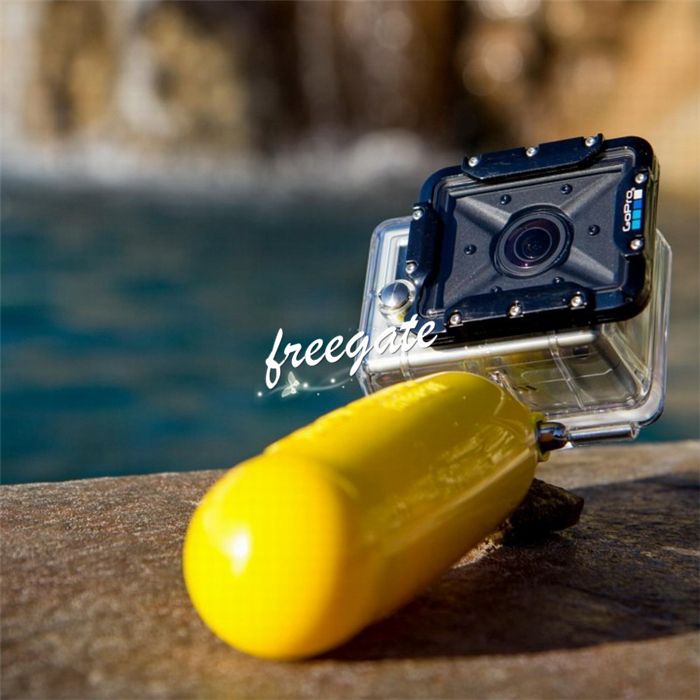 Buceo bajo el agua Gopro Bobber Flotante Handheld Handheld Hand Hand Grip Stick Floty Grip Flotador Estabilizador Monopod para la Go Pro Hero 3+ 3 2 1