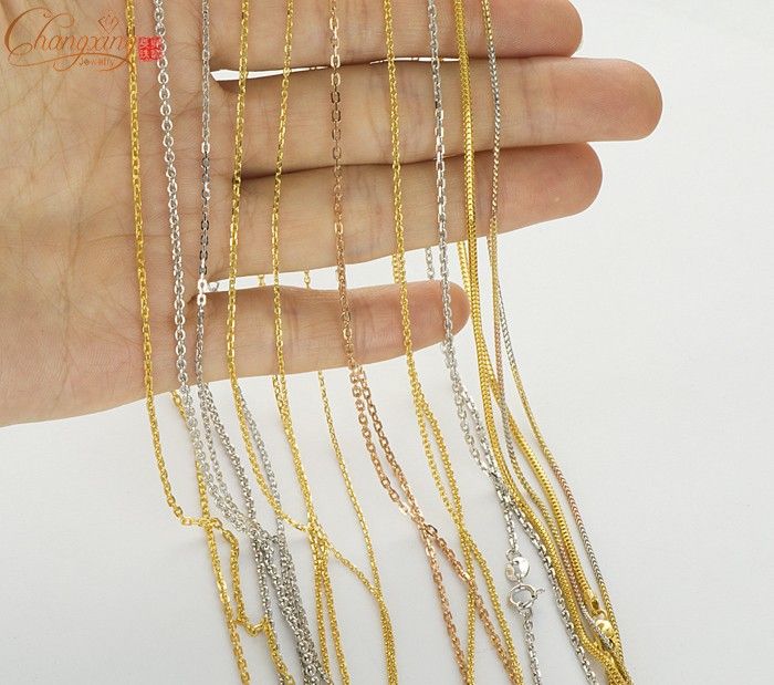MENS SOLID 18k/750 WHITE GOLD CHAIN 