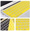 Laptop Zachte Siliconen Kleurrijke Toetsenbord Case Protector Cover Skin Voor MacBook Pro Air Retina 11 13 15 Waterdicht Stofdicht met Papieren zak