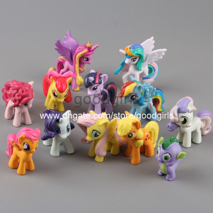 Compre Envío Libre Del Anime De La Historieta My Little Pony Pony Figuras Flojas PVC De La Figura De Acción Juguetes Muñecas / Set DSFG131 A 8,23 € Del Goodgirls | DHgate.Com