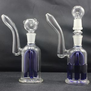 6-armiger Baumdiffusor mit zwei Funktionen, Perkolator, Aschefänger, Bubbler, Aschenfänger, 18,8 mm Glas-Wasserrohr