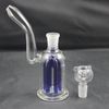 Två funktion 6 Arm Tree Diffuser Percolator Ash Catcher Bubbler Ashcatch 18,8 mm glasvattenrör