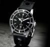 Top sell men fashion mechanical automatic watch stainless watches black rubber watch for men wristwatch BL04