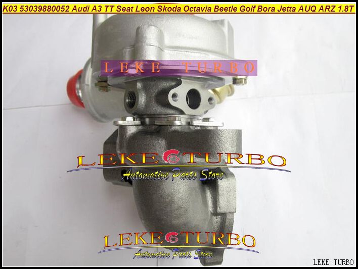 K03 53039880052 53039700052 Turbocharger för Audi A3 TT-säte Leon Skoda Octavia VW Ny Beetle Golf Bora Jetta Auq Arz 1.8t 180hp