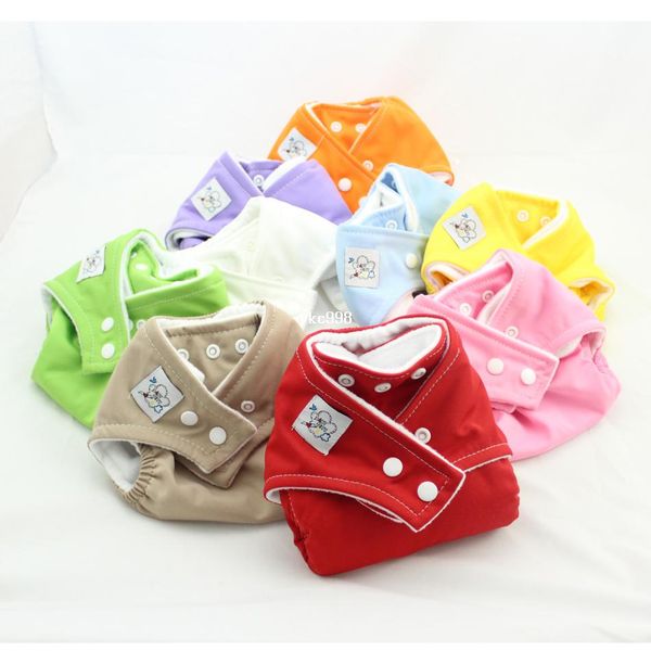

Fa t delivery 10pc new one ize fit reu able diaper wa hable cloth diaper all in one diaper cover diaper nappy