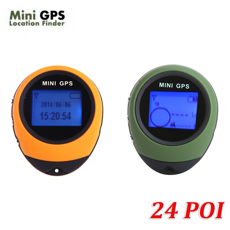 2020 Newest PG03 24 POI Mini GPS Receiver Navigation Tracker Handheld