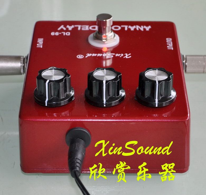 XinSound Pro DL-99B True Bypass Pedale Delay analogico vintage da 600 ms e VERO CIRCUITO BBD