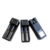 Litiumbatteriladdare 18650 18350 14500 16340 Uppladdningsbart torrt li-ion-batteri USA EU-väggladdare för elektronisk cigarettpaket E CIG Mod