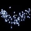 Szczegóły około 12m 100led Solar Powered Fairy Light String Wodoodporna Boże Narodzenie Decor Bezpłatny statek # E691