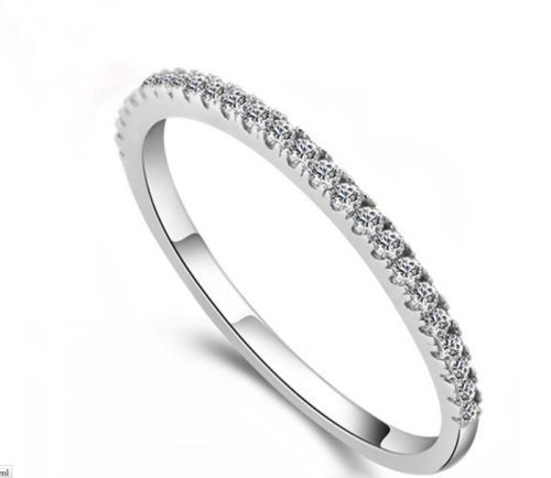 Taille 4-8 Bijoux Soild 925 Sterling Silver Multi Ruby / topaze blanche / Amethyst CZ Diamond Wedding Women Gemstones Ring pour cadeau amoureux