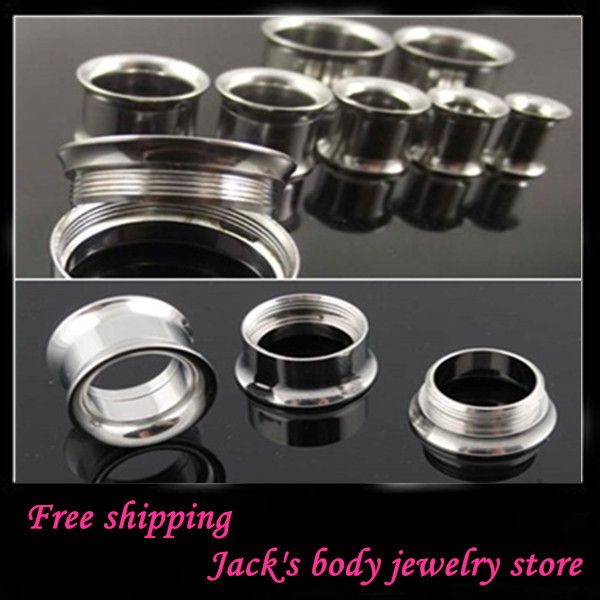 Tunnel Plug CF203 Mix 412mm Stainless Steel Internally Threaded Flesh