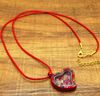 2017 8colors Fashion Living Memory Floating Heart Locket Pendant Necklace 30mm free 50PCS Charm Necklaces & Pendants