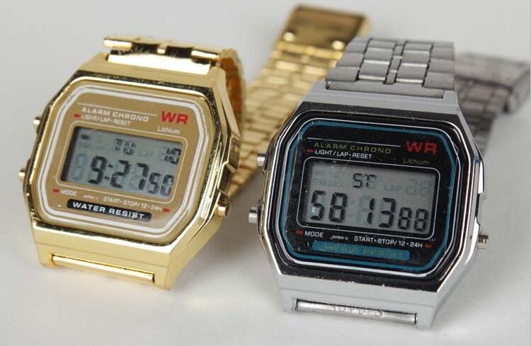 casio f91w steel