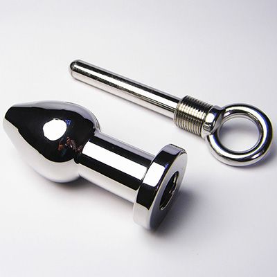 Aço inoxidável grande versátil anal plug enema plugues removíveis enema jogar vibrador brinquedo sexo grande butt plug fetiche bdsm sexo produto para casal