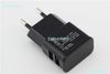 5V 2A US/EU Stecker Ladegerät 2 Ports Ladegerät Adapter Home Reise Power Adapter Für iphone5S 5G 4S SamsungS5 S4 Note3 ipad weiß und schwarz