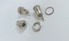 5,5 mm x 2,1mm DC POWER JACK SOCKET Kvinnlig panelmonteringskontaktkoppar