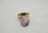 Anillo de tungsteno dorado con láser de dragón negro, anillo para hombre WRY-895, gran oferta, 8mm