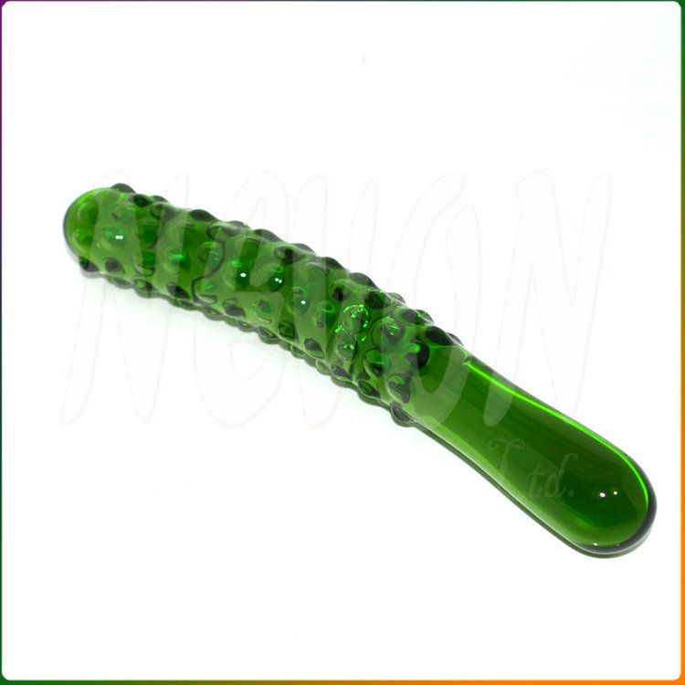 Cucumber Glass Anal Sex Toys For Man A