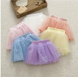 Jupes Jupe Tutu Rose Petite Fille Pour Robes De Bal De Mariage Fluffy Tulle  Bande Élastique Bébé Filles Maxi