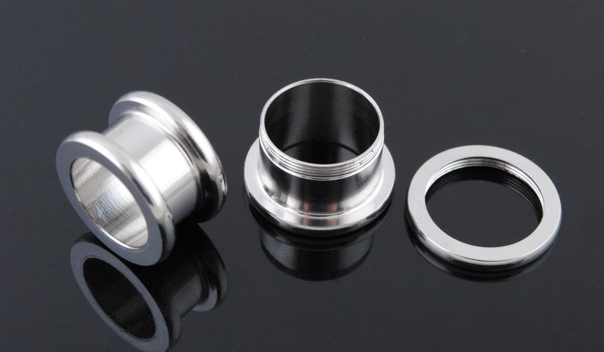2019 Big Gauge Round Edge Flesh Tunnel Heavy Gauge Flesh Tunnel 18mm