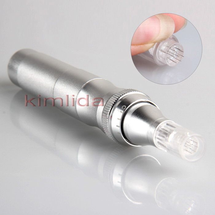 YYR 5 Vitesses Auto Électrique Derma Stylo Micro Aiguille Spa Anti Vieillissement Thérapie De La Peau derma timbre meso thérapie derma rouleau beauté du visage