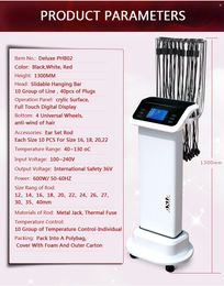Seyarsi Digital Hair Perm Machine, Professional Salon Użyj Hair Perm Machine Asia Marka, Phantom Deluxe Edition, PHB02, kolor biały