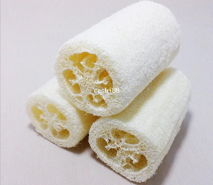 2020 5 Pack Fresh Natural 3' Loofah Luffa Loofa Bath Shower Sponge Spa