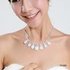 15040 pas cher femmes mariée mariage concours strass collier boucles d'oreilles ensembles de bijoux pour fête mariée Jewelry7911106