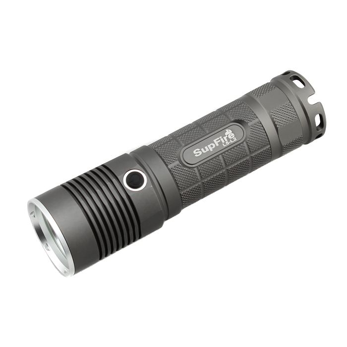 LED Cree XM L2 Flashlight Supfire L5 1100 Lumens Using 1*26650 Or 1*18650 Battery Aluminium ...