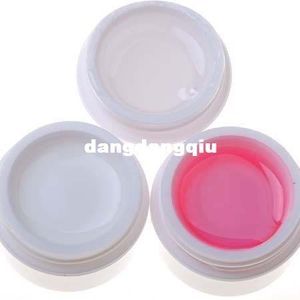 Ongles Plus Blancs achat en gros de Nail Gel Set UV Tools Builder pour créer un effectif cristal français fantastique Clear White Pink Topcoat Base