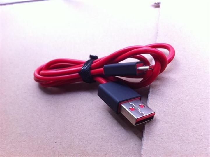 Red Micro USB Charger Cable Replacement Extension Cable For Beats Pill Speaker Wireless SOLO