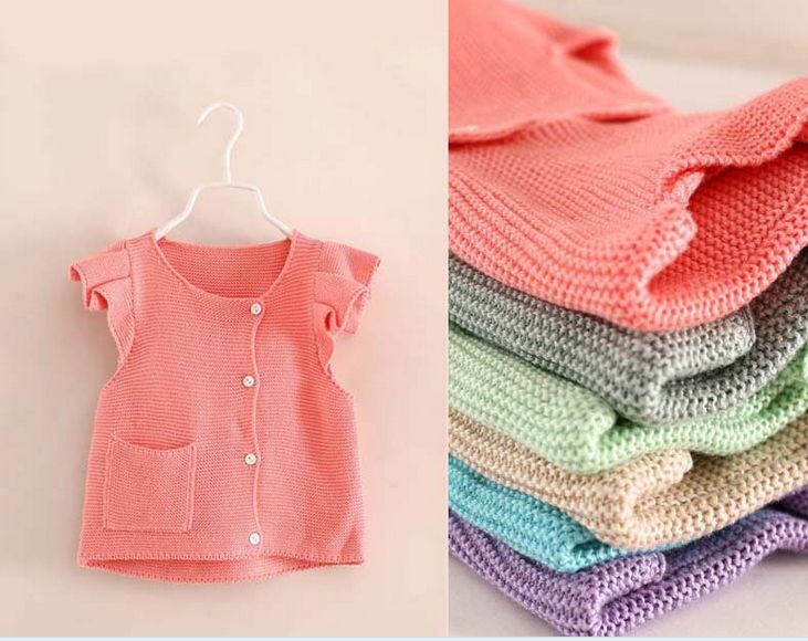 baby girl vests