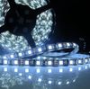 100m Vattentät 5m Svart PCB 60LED / M 5050 SMD 300 LED Flexibel Strip Ljus LED-lampa Kylvit / varm vit DC12V