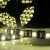 100m Vattentät 5m Svart PCB 60LED / M 5050 SMD 300 LED Flexibel Strip Ljus LED-lampa Kylvit / varm vit DC12V