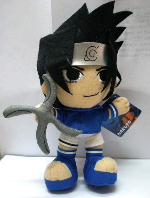 sasuke plush doll