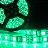 100 м водонепроницаемый 5 м Черный PCB 60led / m 5050 SMD 300 LED гибкая полоса света светодиодная лампа холодный белый / теплый белый DC12V