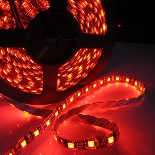 5M 300 led RGB 5050 SMD Flexible LED Strip Light 60 LEDs/M waterproof IP65 led lamb 5050 Black PCB DC 12V