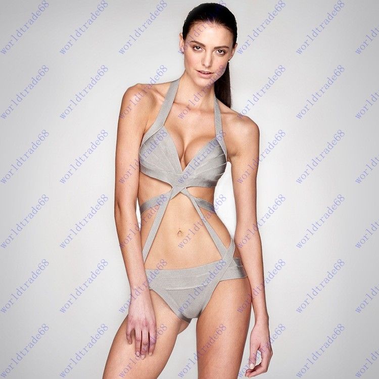 gray bathing suit