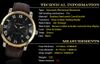 2021 Winner Fashion Casual Luxury Male Cuir Business Skeleton Mécanique Men Self Wind Military Tire Gift Corloge 323T