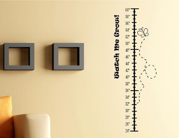 Wall Decal Size Chart