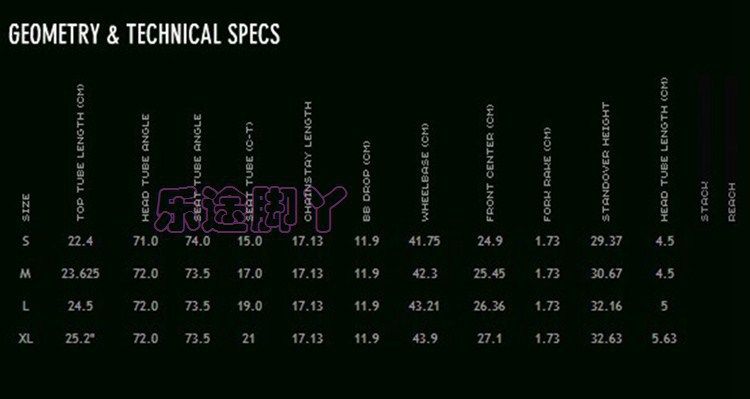 Litespeed Size Chart