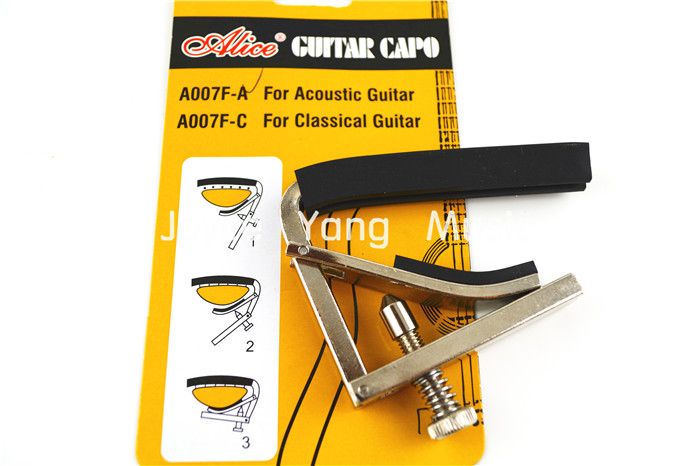 Alice Metal Base Supporting Guitar Capo Clamp för Acousticelectric Guitar helheter2337610