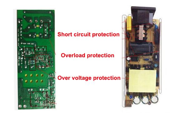 Mit IC-Chip AC DC Netzteil 12V 4A Adapter 12V 48W Ladegerät für LED-Licht LCD-Monitor 20 Stück Lose Kostenloser Versand