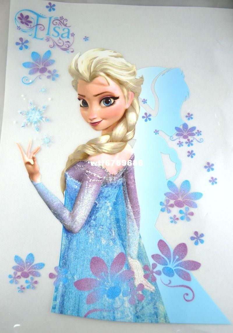 Big Szie The Princess Frozen Elsa Iron On Patches Big Size4.1x4.52inch