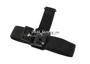 Accessori GoPro Fotocamera elastica regolabile Nylon Head Strap Mount Sport DivingﾠSkiﾠHead Band BeltﾠAdattatore per GoPro HD Hero1 2 3