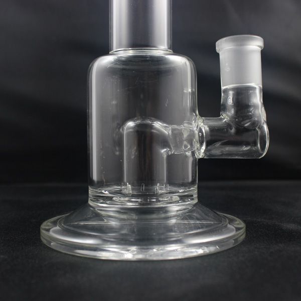 Glass Bong Hookahs with 18mm Female joint Water Pipe 7mm thick clear borosilicate glass