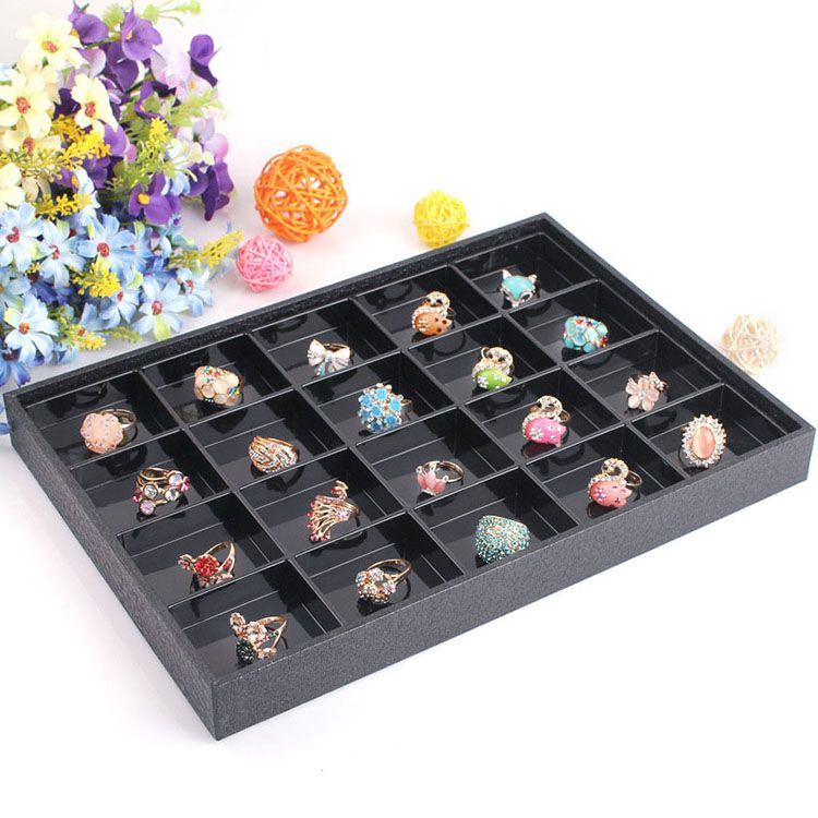 2019 New Plastic Jewelry Tray 8 Grid 6 Grid 12 Grid Bracelet Bangle