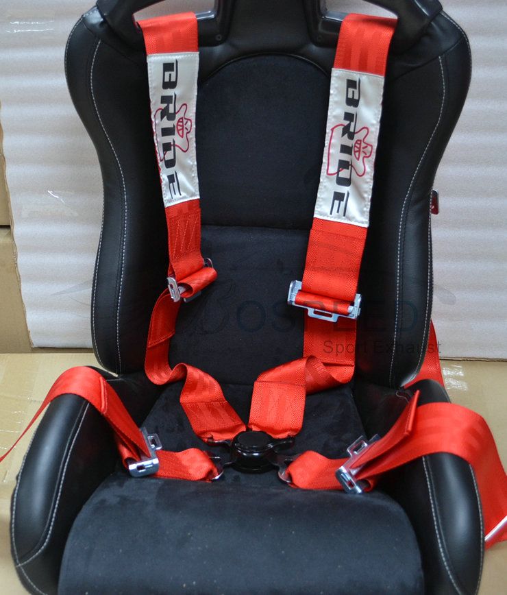 Racing Seat Belts Modification / BRIDE Silver Four-point Racing Seat ...