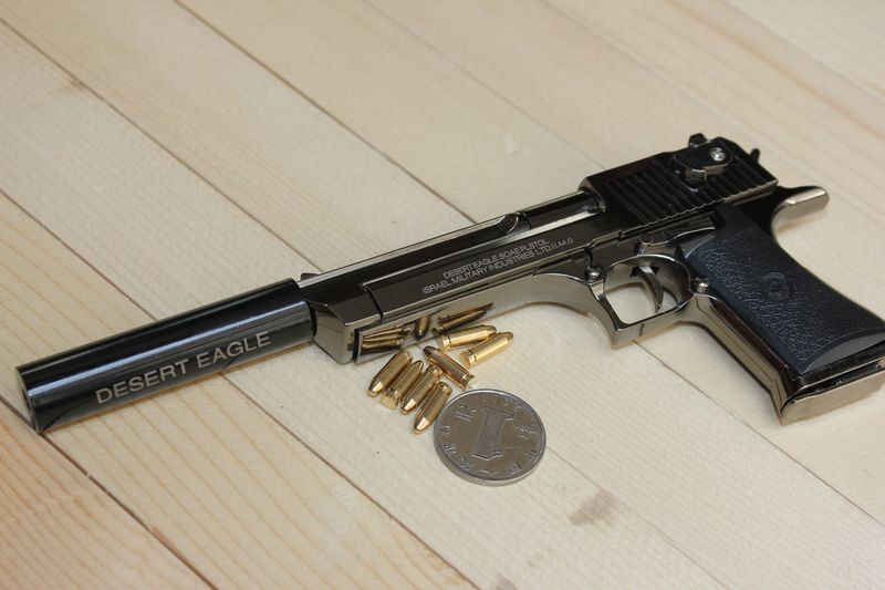 2019 05 with silencer gun full metal the disassemblability pistol