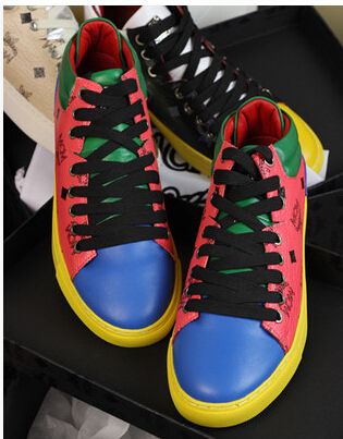 mcm flat shoes